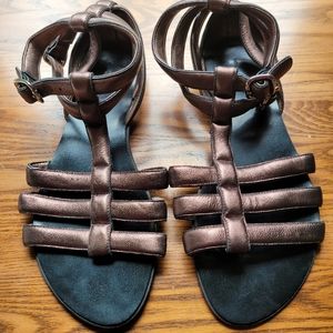 KATHRYN AMBERLEIGH | GLADIATOR SANDALS, SZ 9